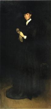 Arrangement in Black No. 8 Portrait of Mrs Cassatt
